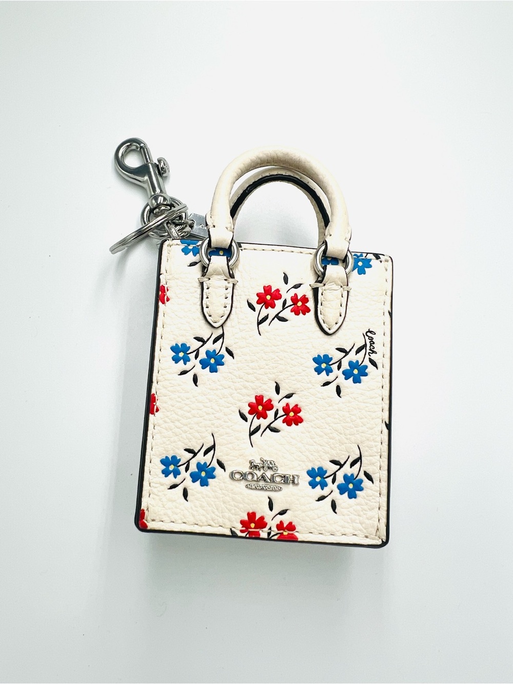 Coach North/South Mini Tote Bag Charm inm